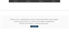 Desktop Screenshot of ifabriccorp.com